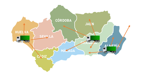 Mapa de Distribución